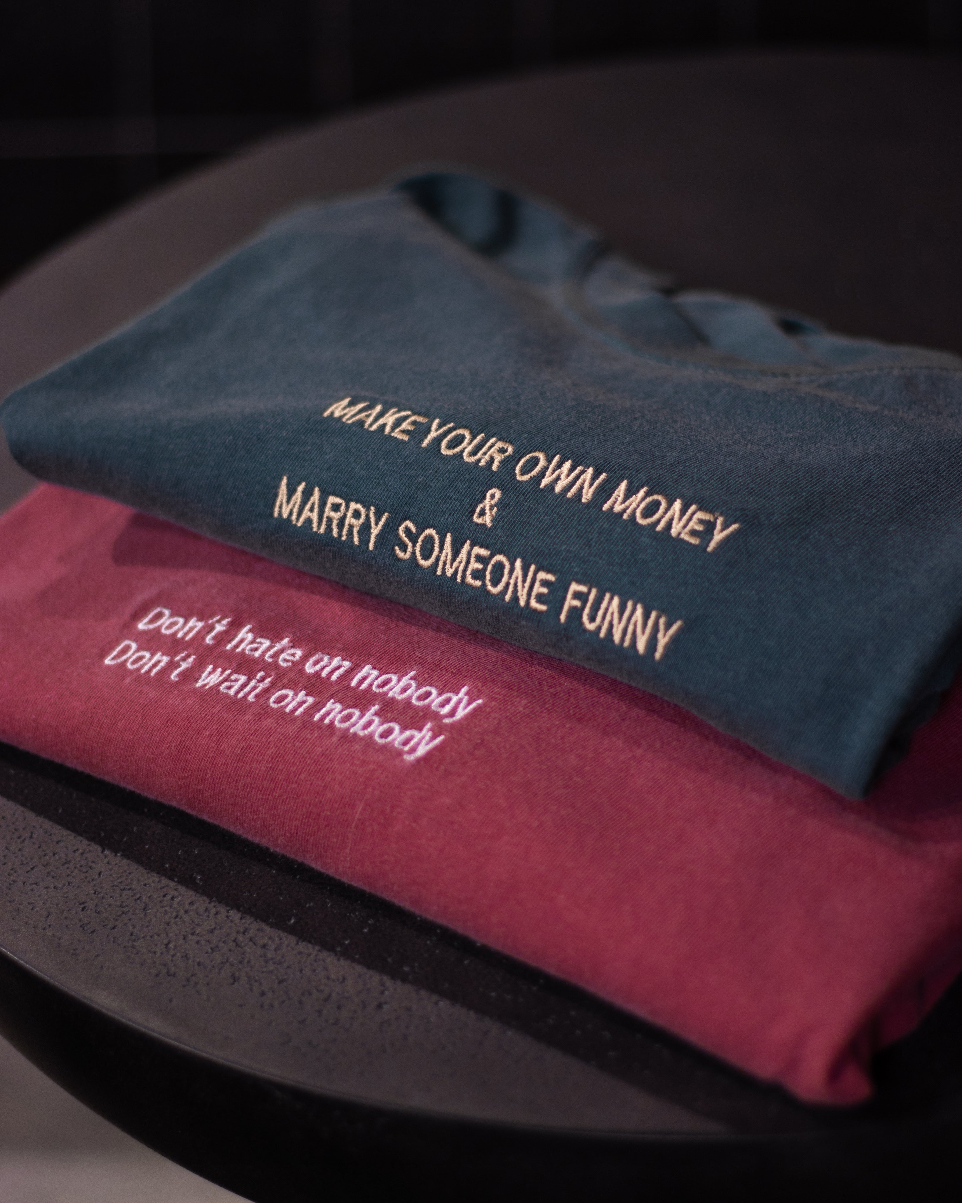 Pre-washed shirts | Personalize with mantras | Original gifts ideas