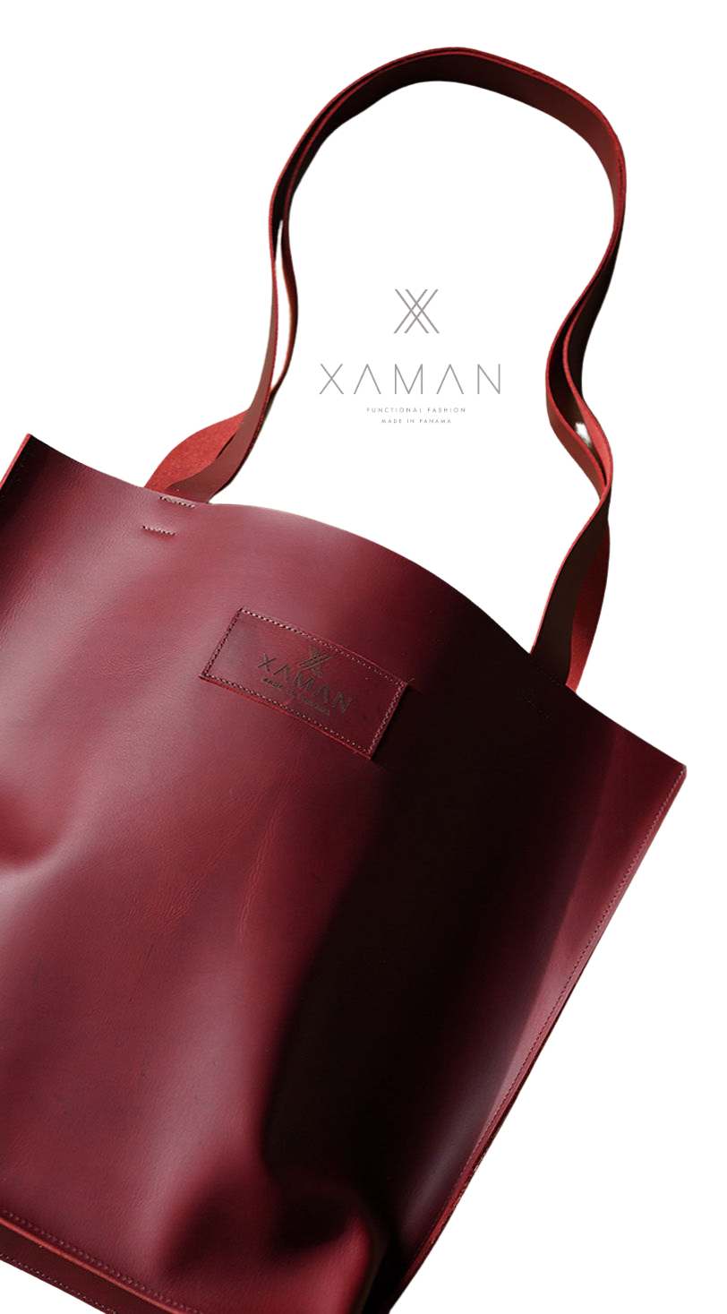 Red Tote Bag - Bold Elegance