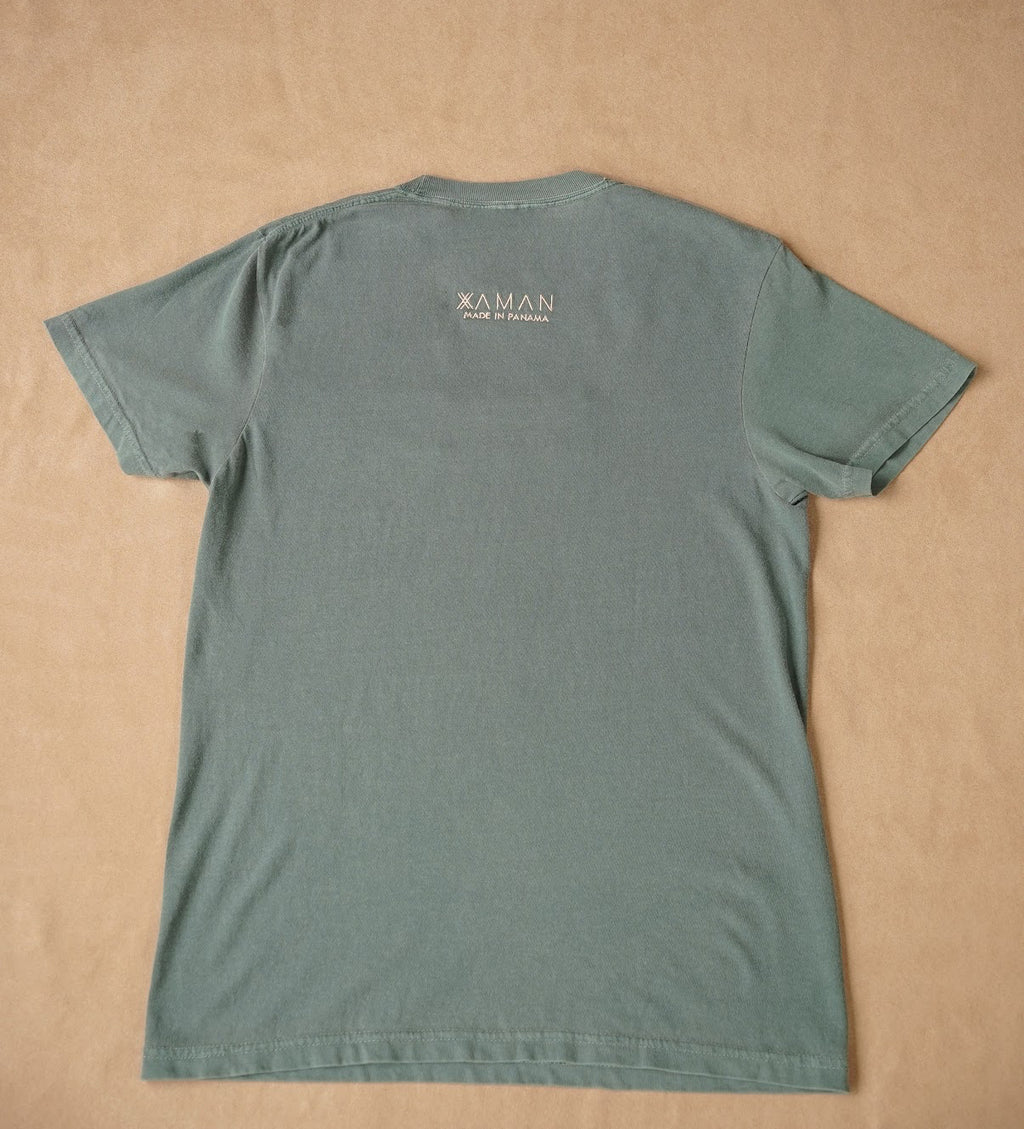 Pre- washed - Green shirt -mantra