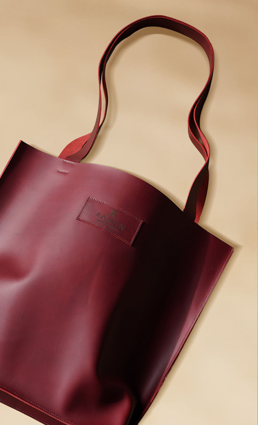 Red Tote Bag - Bold Elegance