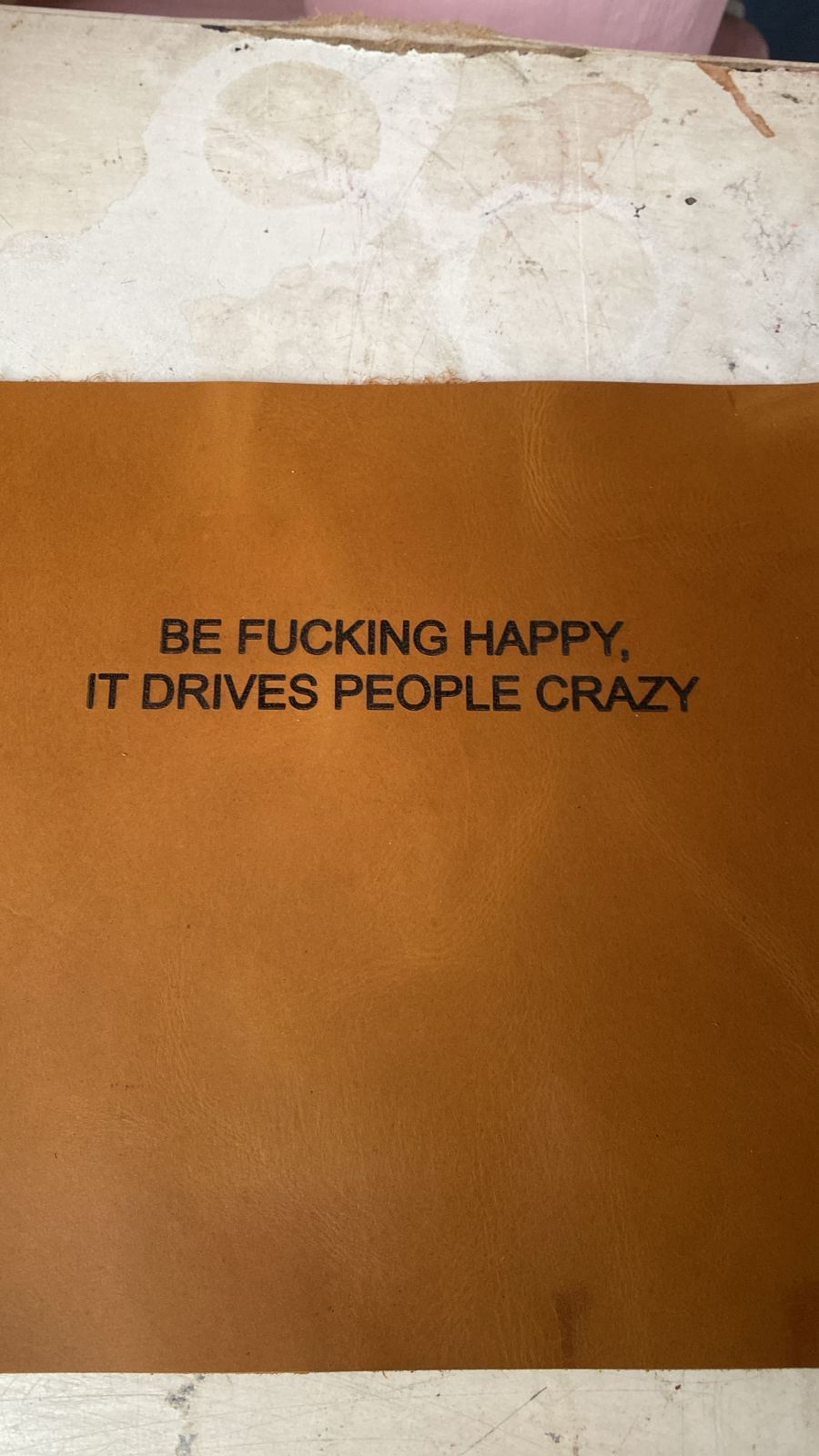 Brown tote Bag - Tote bag de cuero marron