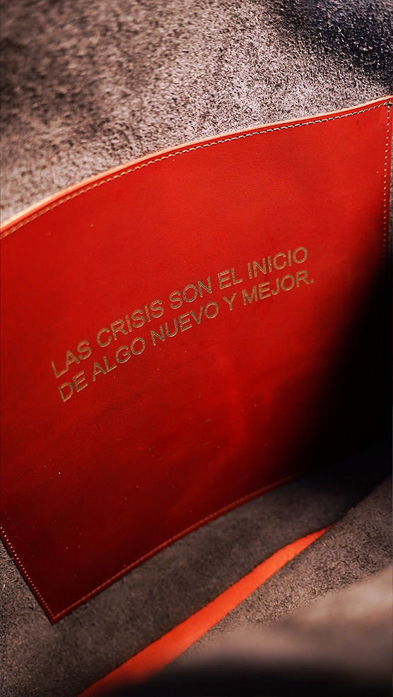 Black Leather tote bag- Premium Cowhide unisex design