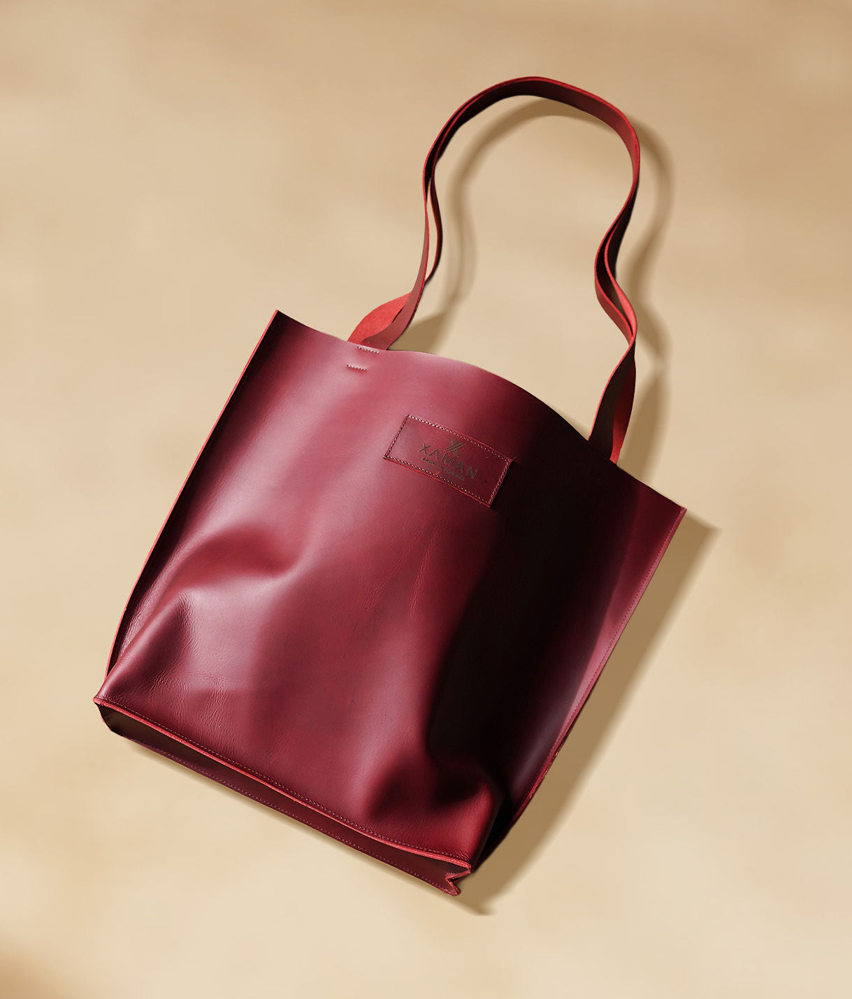 Red Tote Bag - Bold Elegance